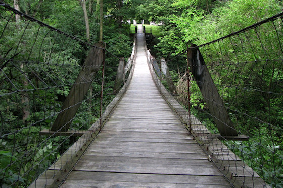 Swinging Bridge (Columbus Junction, Iowa)