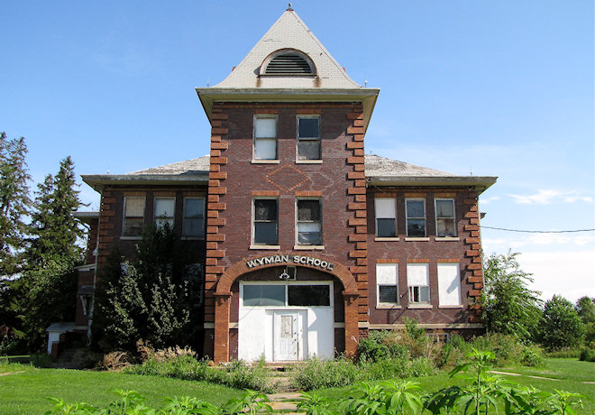 Former School (Wyman, Iowa)