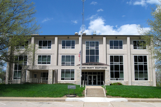 Adams County Courthouse (Corning, Iowa)