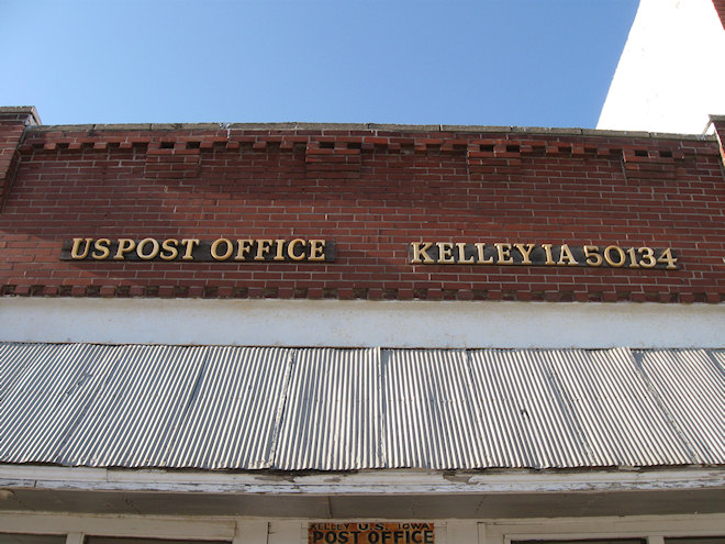 Post Office 50134 (Kelley, Iowa)