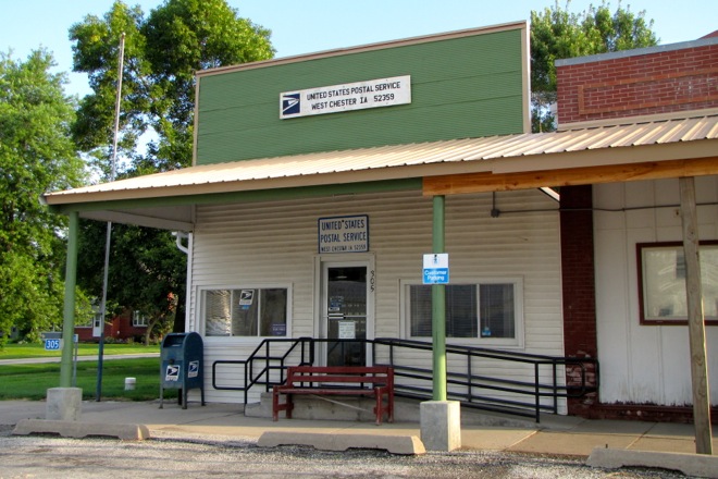 Former Post Office 52359 (West Chester, Iowa)